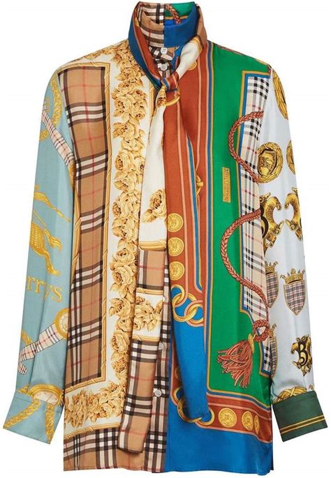 burberry archive scarf print shirt|where to buy Burberry scarf.